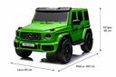 Mercedes G63 XXL 4x200w õhkrehviga/ värvitud kere